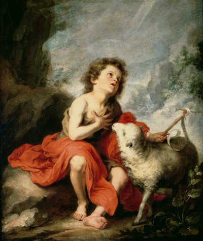 Johannes der Täufer als Kind, ca. 1665 von Bartolomé Esteban Murillo